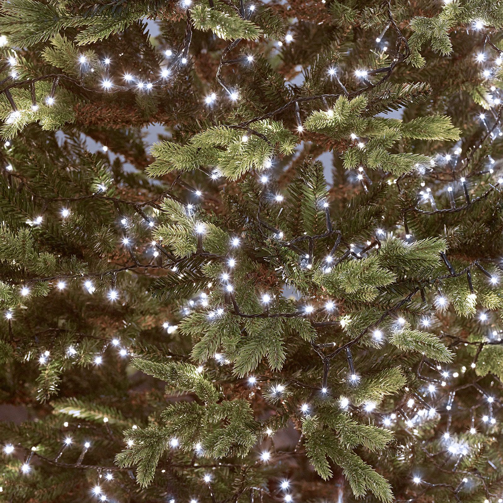 750 LED Compact LED Christmas Tree Lights (18.7m Lit Length)