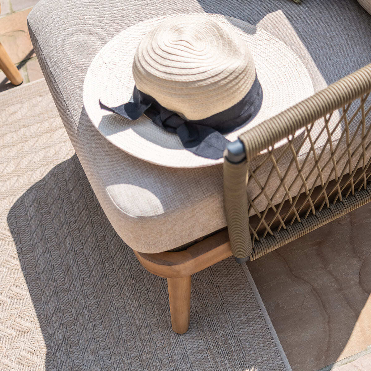 Olive Bali 3 Seat Lounge Set