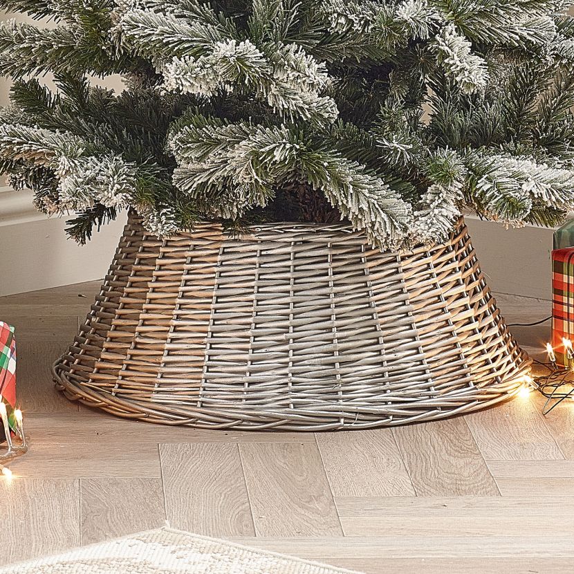 60cm Silver Wicker Skirt
