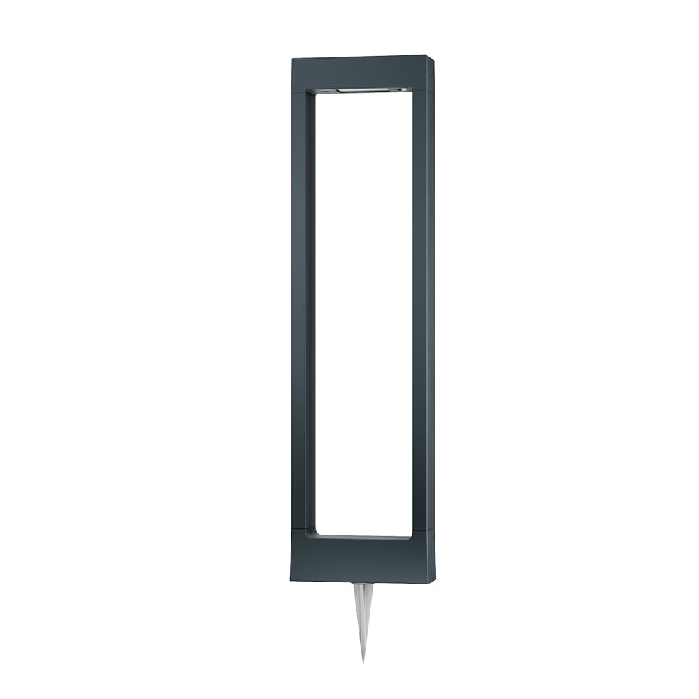 Anthracite Bollard Solar Light