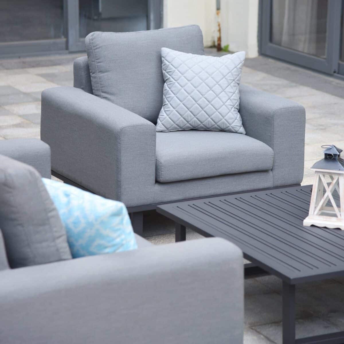 3 Seat Sofa Set #colour_flanelle