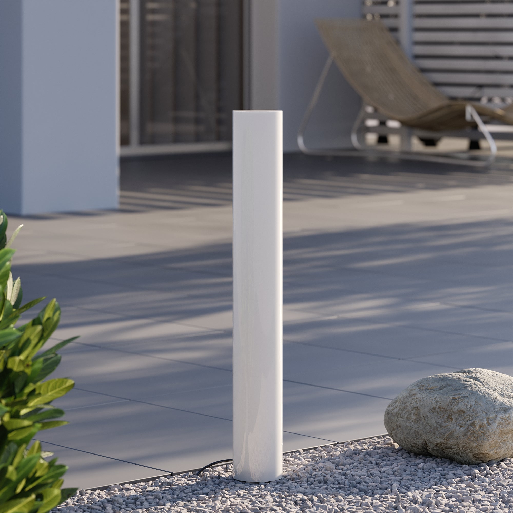 Solar Glow Post Light