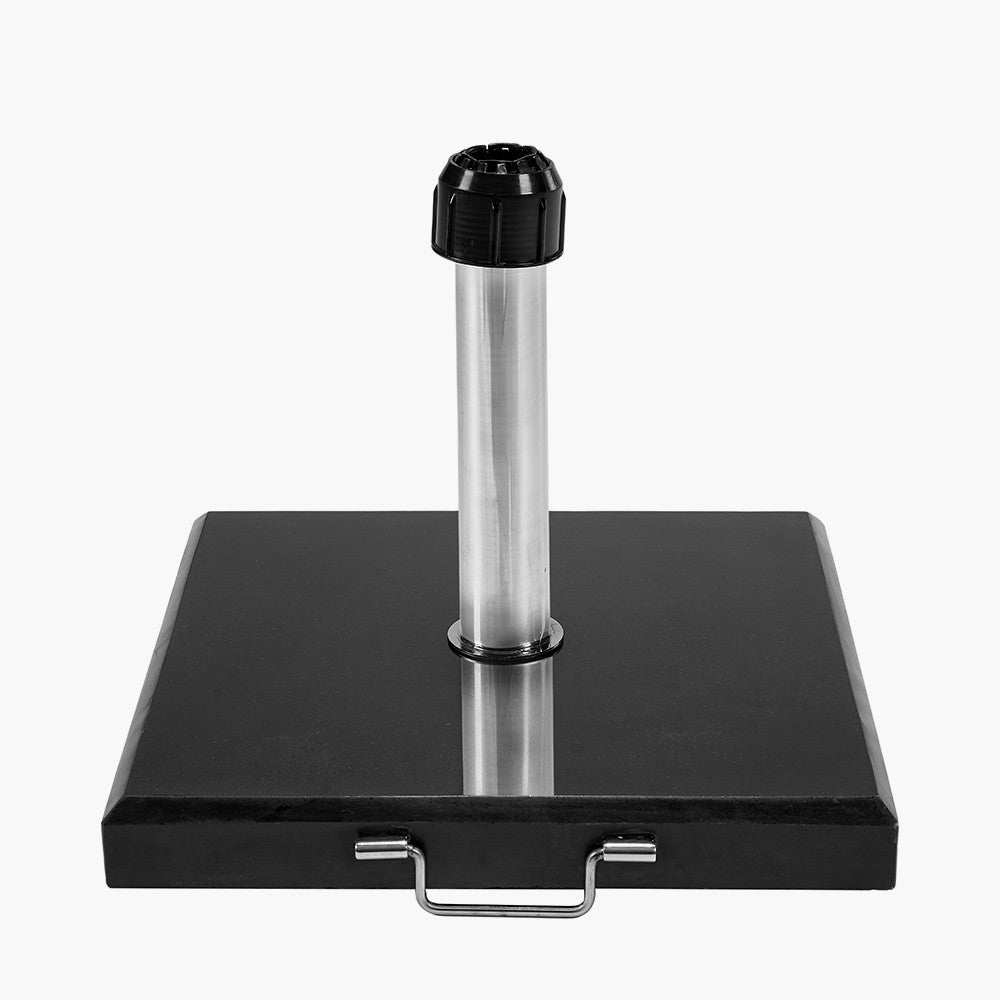 Polished Black Granite 30KG Parasol Base
