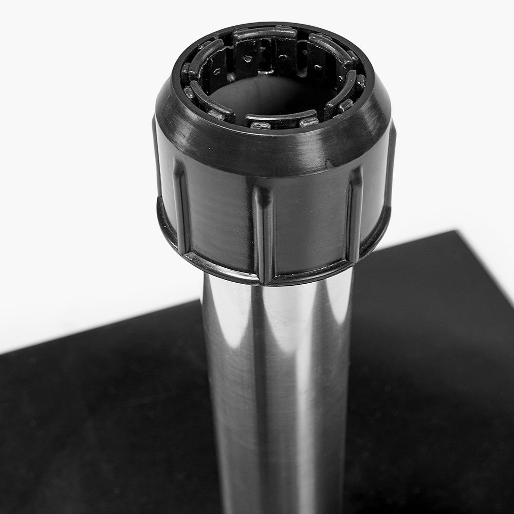 Polished Black Granite 40KG Wheeled Parasol Base