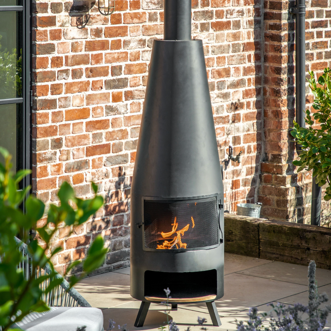 Chimney Heater with Pizza Shelf