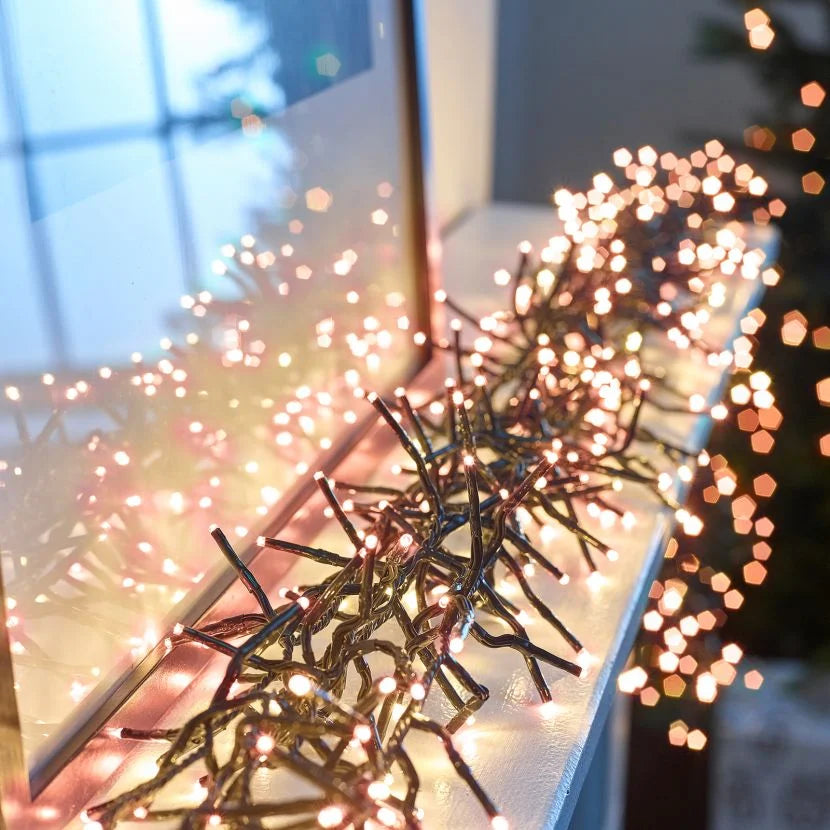 720 LED Cluster Christmas Lights (10.4m Lit Length) #color_copper