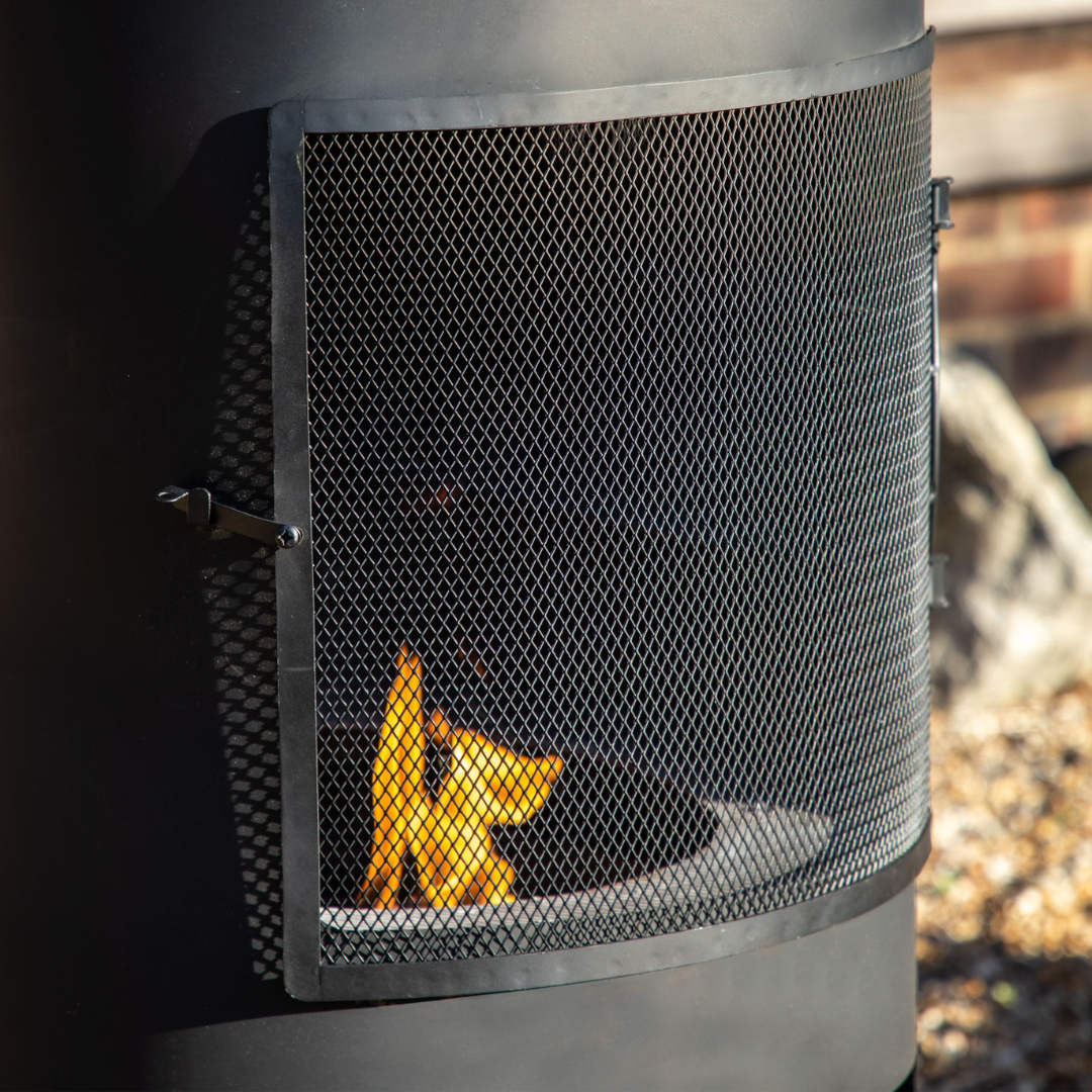 Chimney Heater with Pizza Shelf