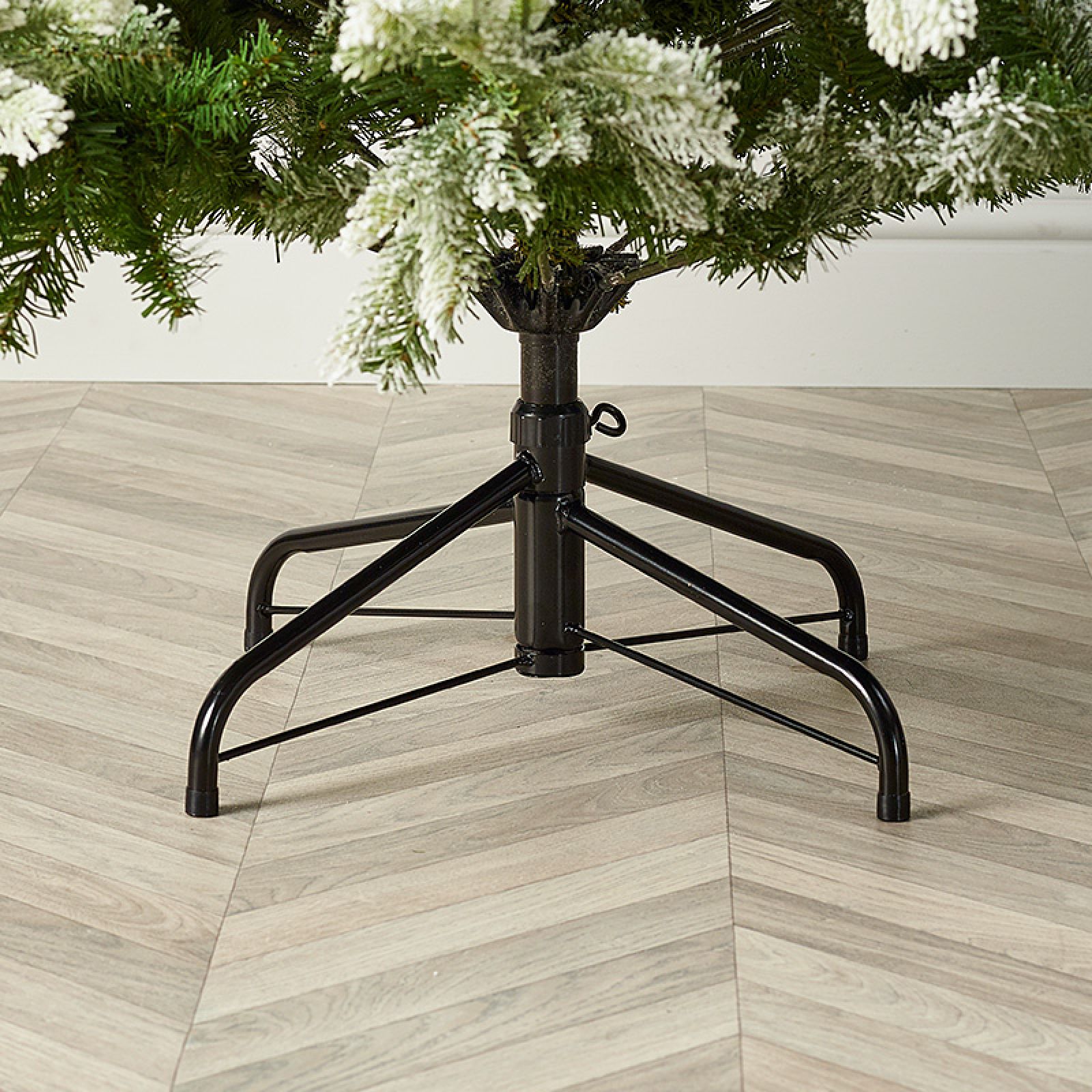 Snowy Slim Balsam Fir Artificial Christmas Tree