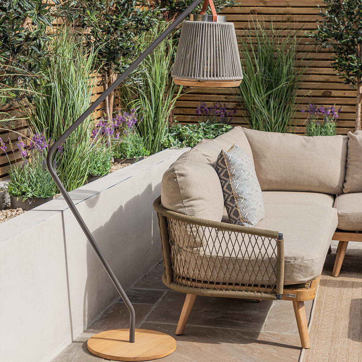 Olive Bali Corner Sofa Set