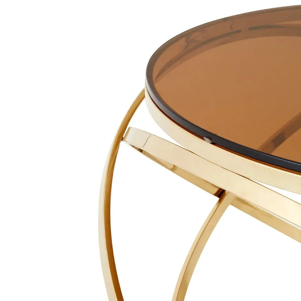 Champagne End Table