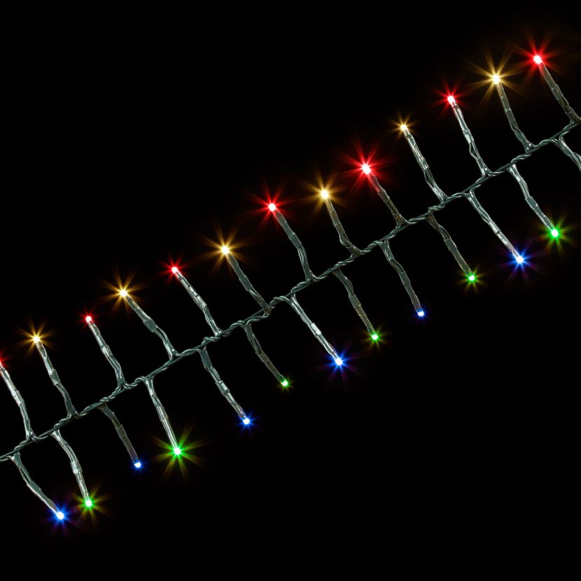 720 LED Cluster Christmas Lights (10.4m Lit Length) #color_mixed