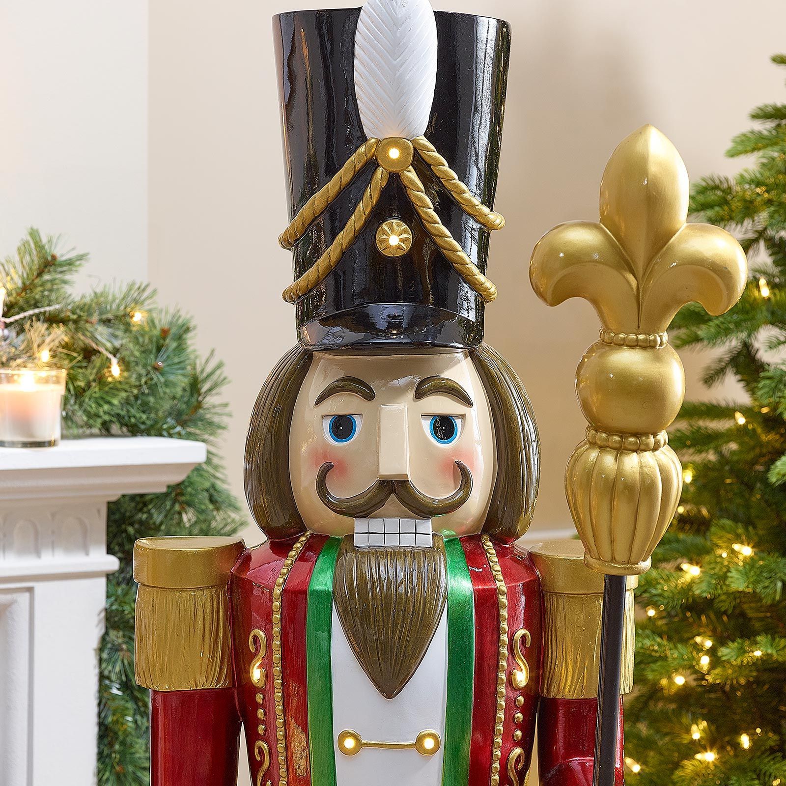5ft LED Christmas Nutcracker