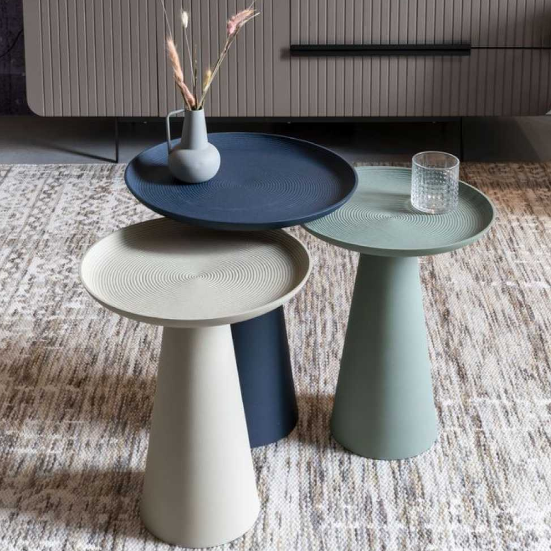 Ivory Round Side Table