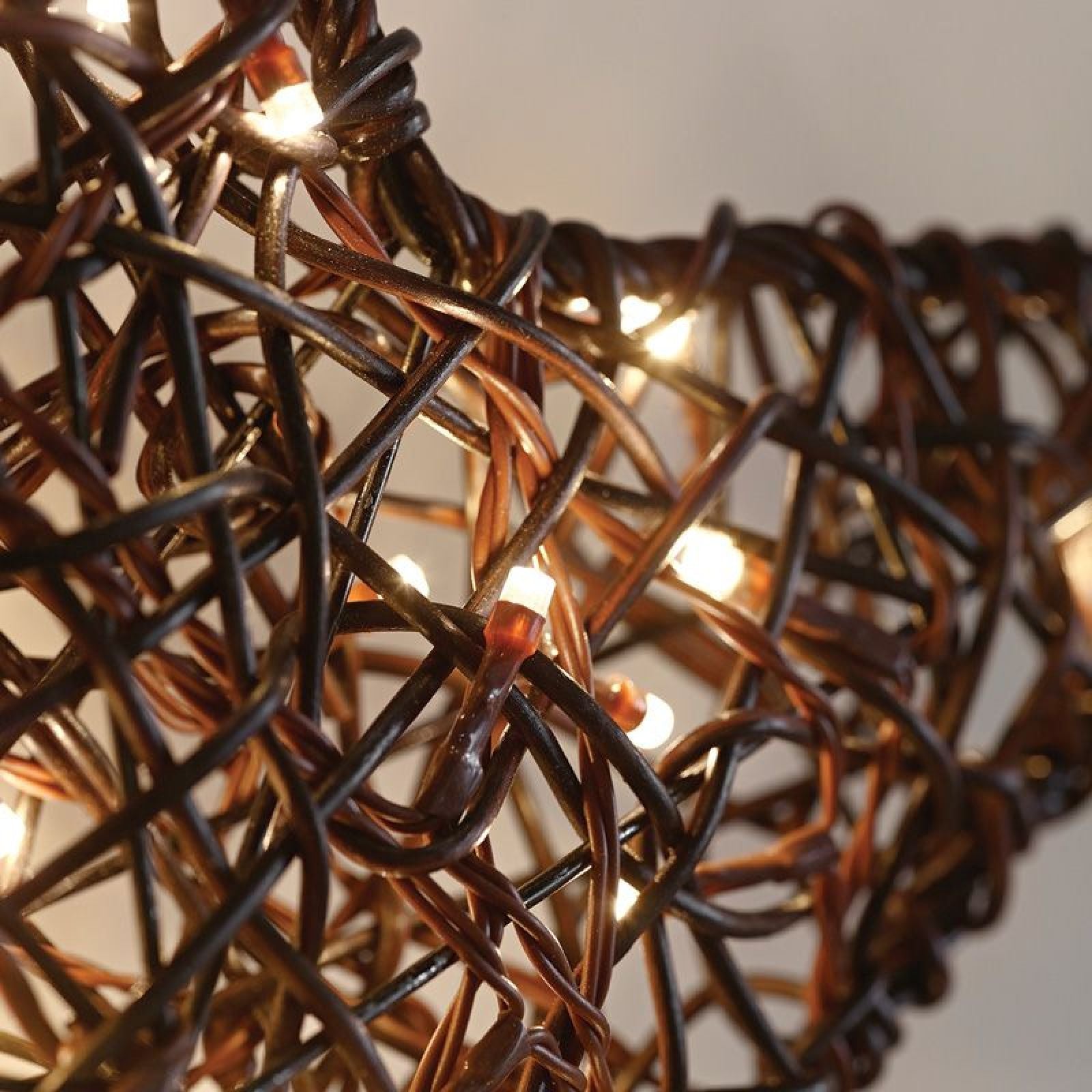 70cm Wicker Christmas Star