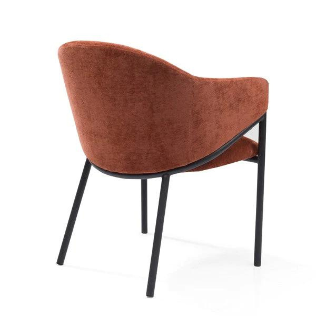 Rust Cup Armchair