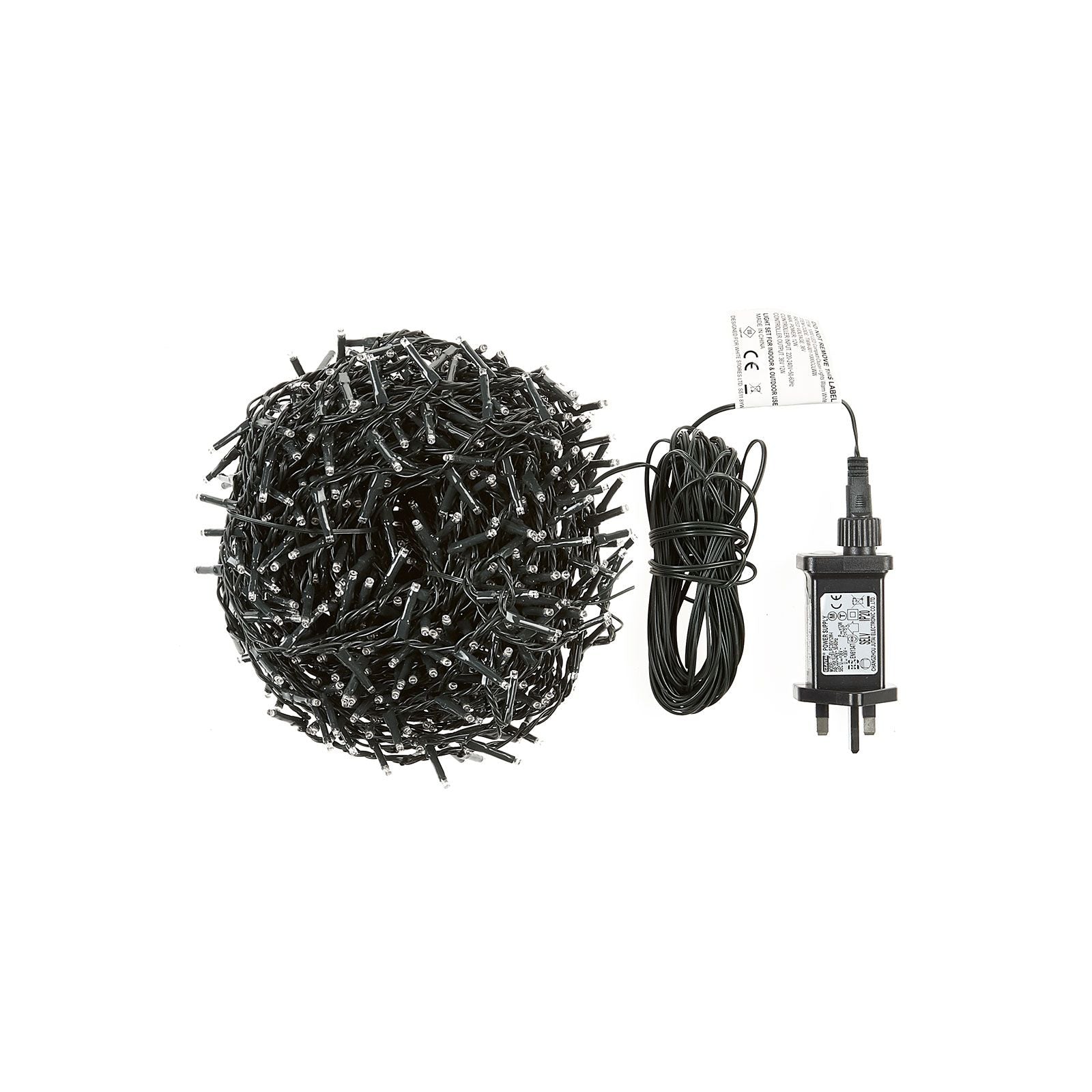 750 LED Compact LED Christmas Tree Lights (18.7m Lit Length)
