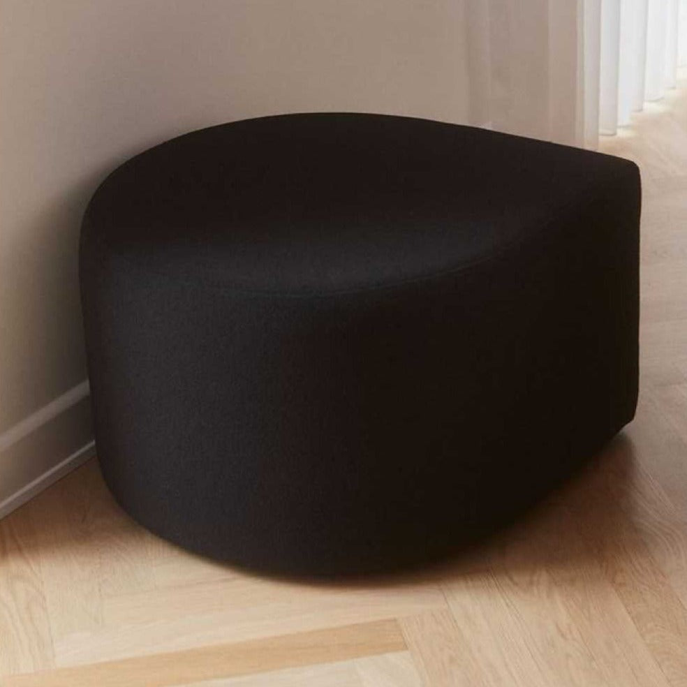 Anthracite Teardrop Footstool