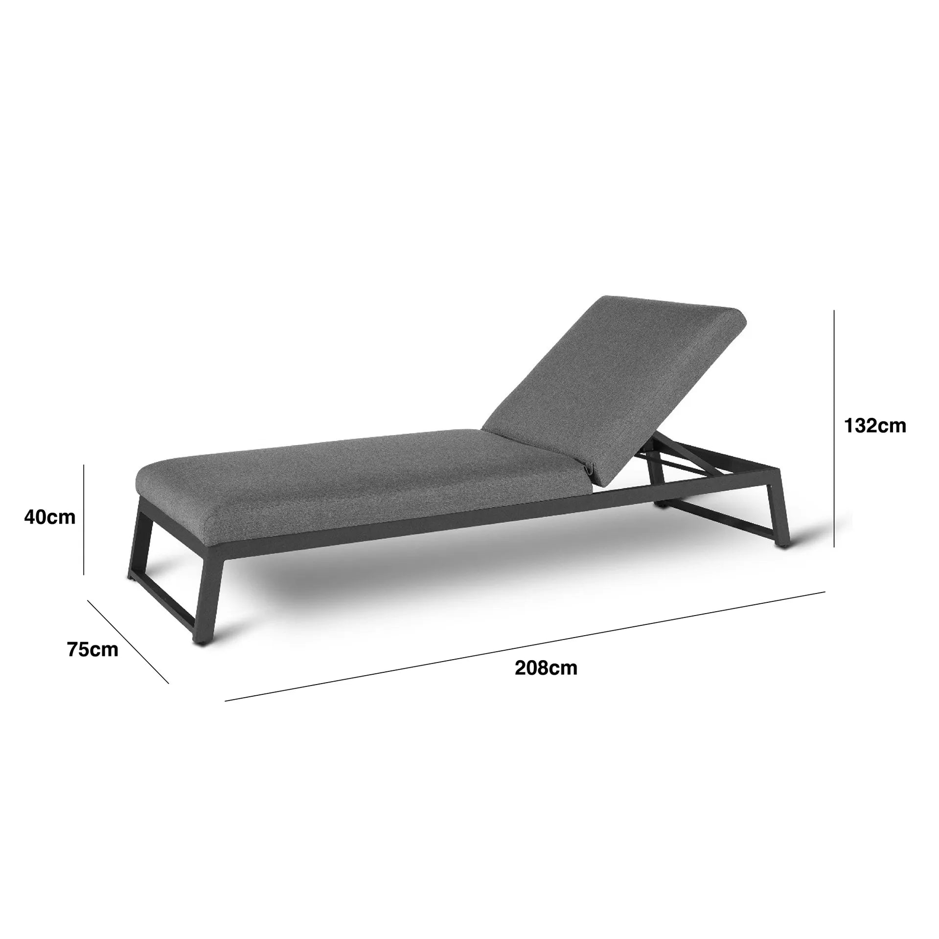Allure Sunlounger Measurements/Footprint