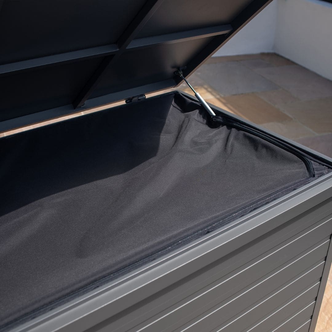 Grey Aluminium Storage Box