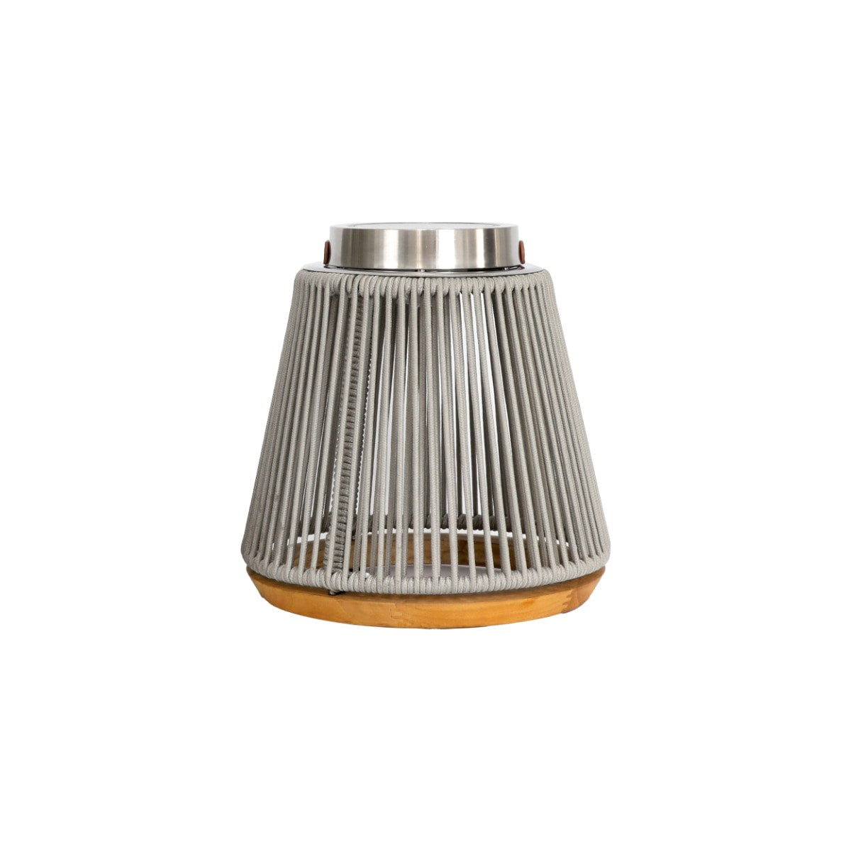 Rope outdoor solar light #colour_light grey #size_small