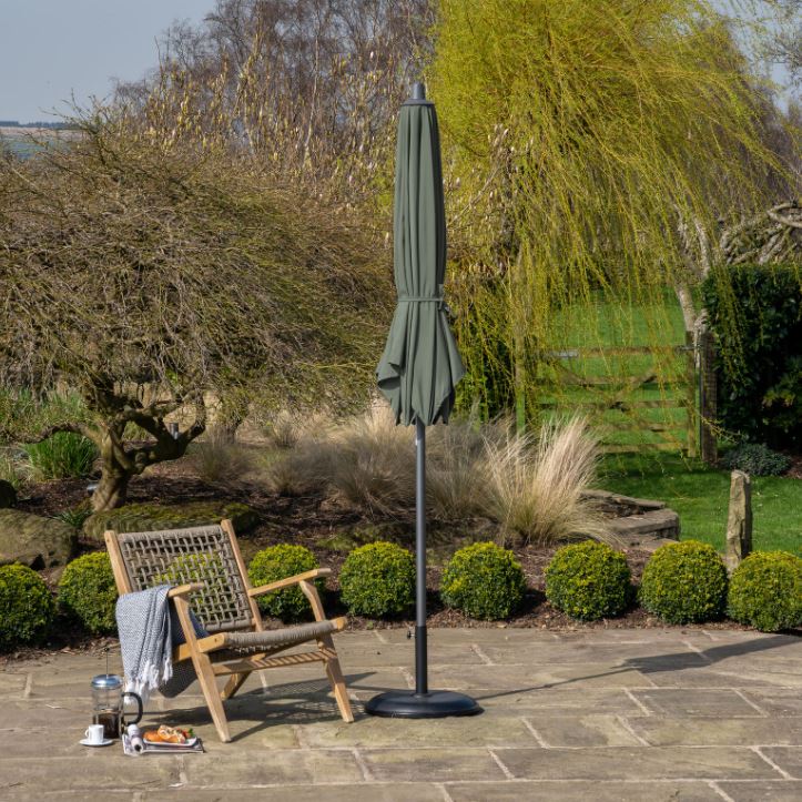 Olive 3m Round Parasol