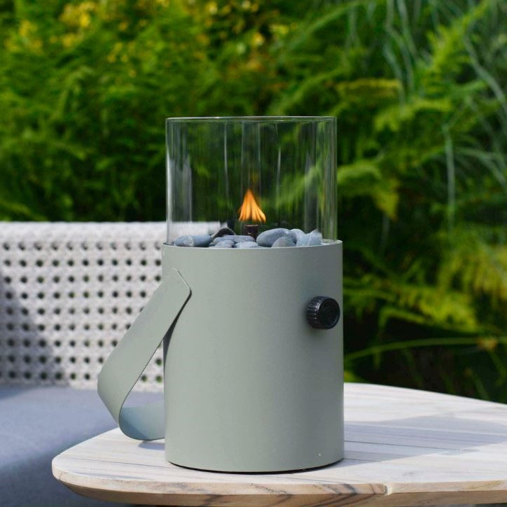 Olive Green Fire Lantern