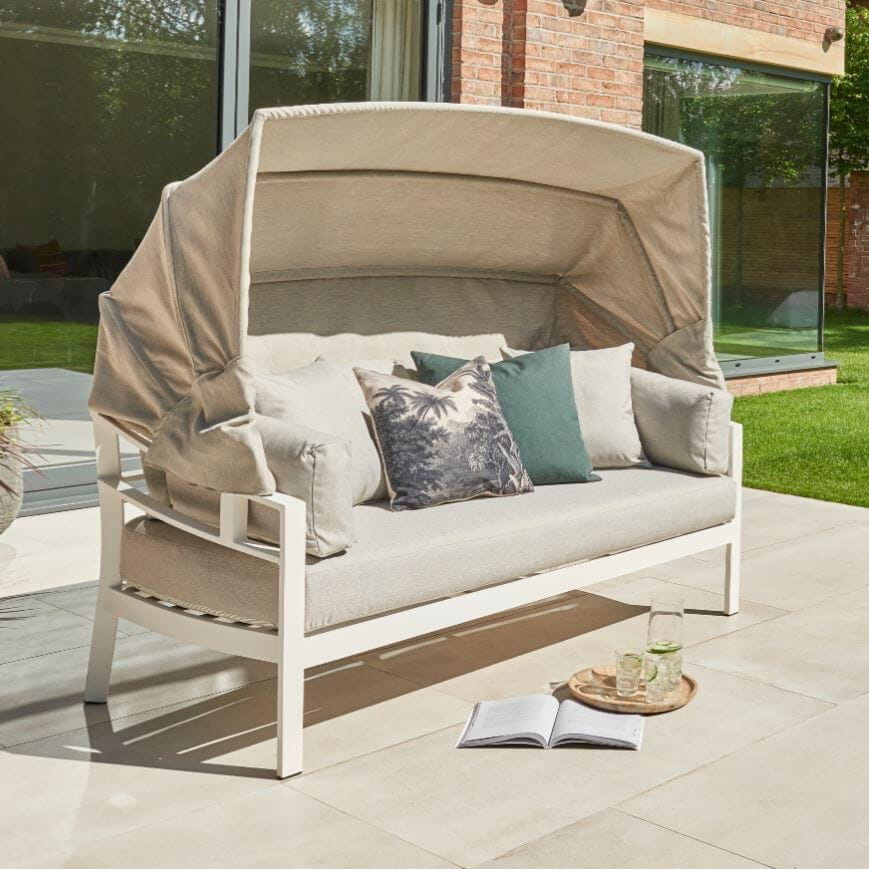 Beige Daybed Sofa Set