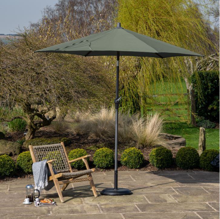 Olive 3m Round Parasol