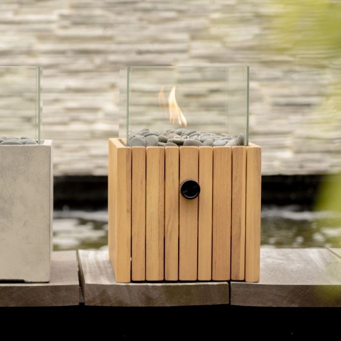 Timber Square Fire Lantern