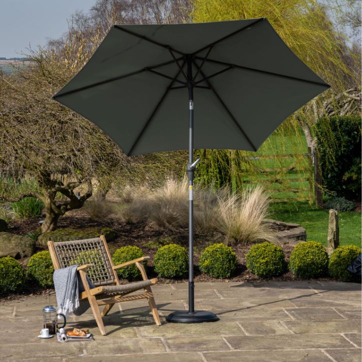Olive 3m Round Parasol