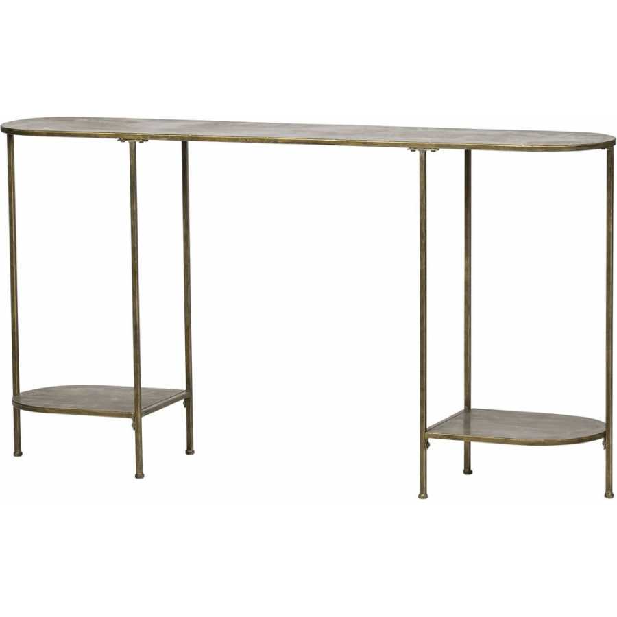Brass Console Table