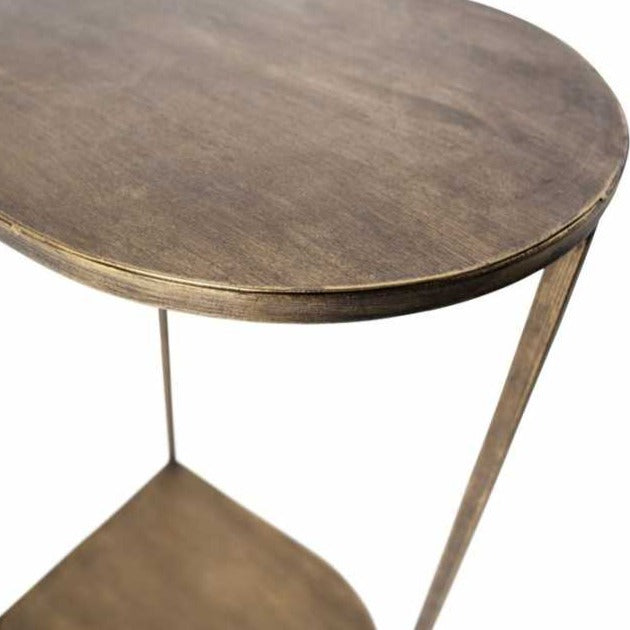 Brass Console Table