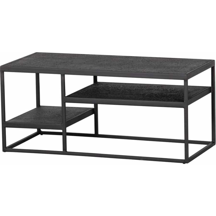 Black Tiered Coffee Table