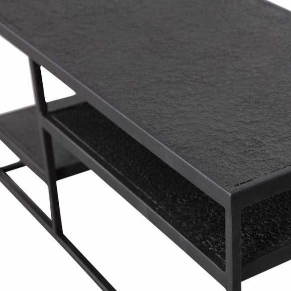 Black Tiered Coffee Table