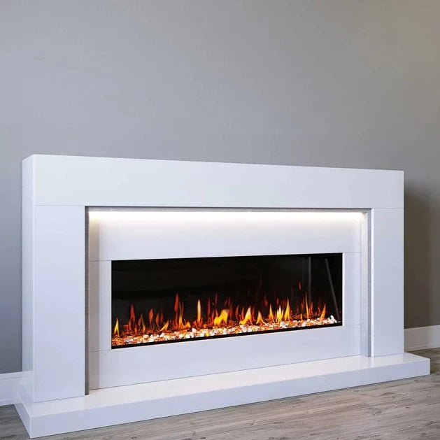 Denver Marble Fireplace Suite