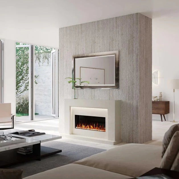 Denver Marble Fireplace Suite