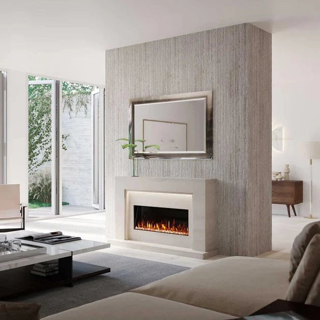 Denver Marble Fireplace Suite