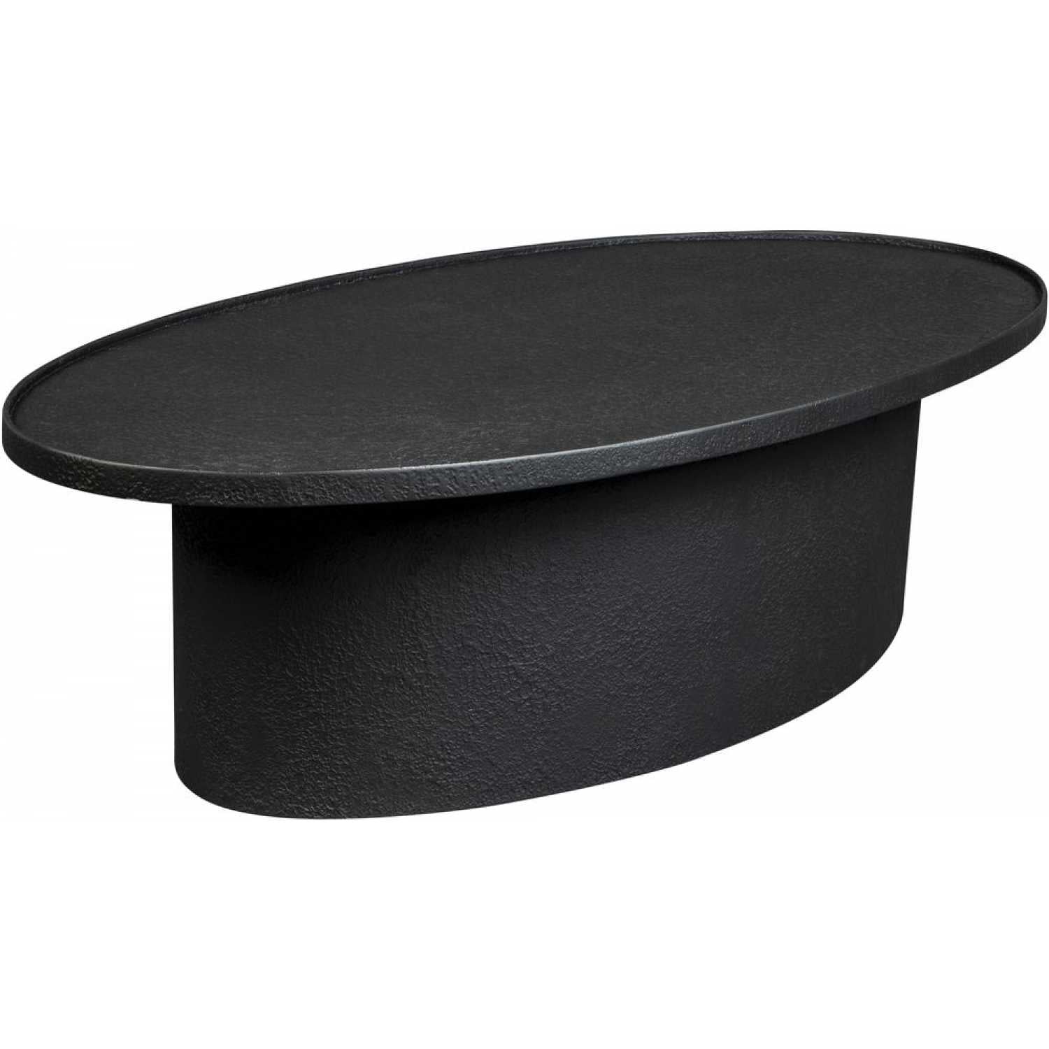 Black Oval Coffee Table