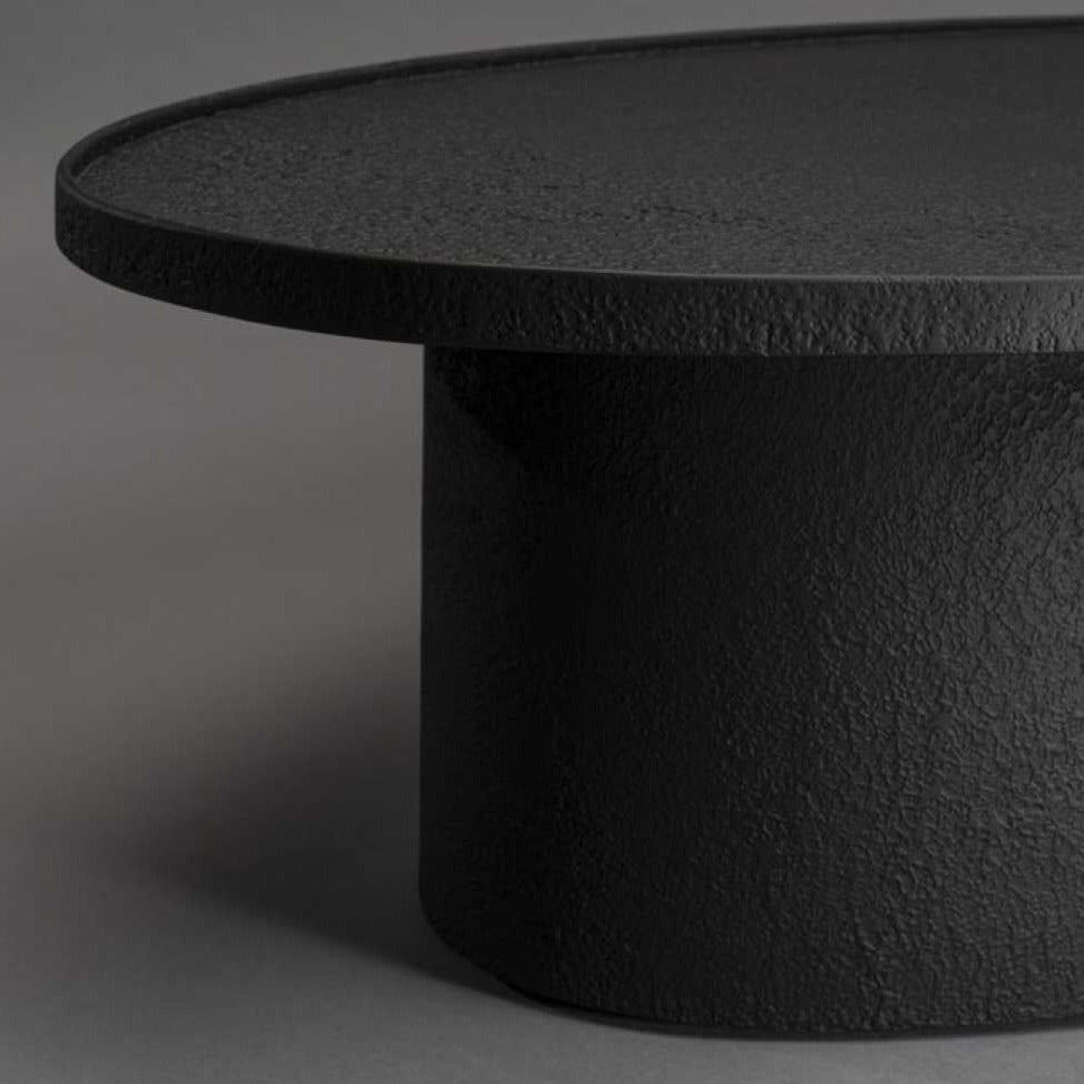 Black Oval Coffee Table