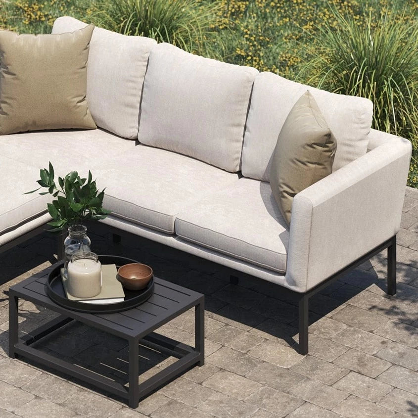 Chaise Sofa Set #colour_oatmeal