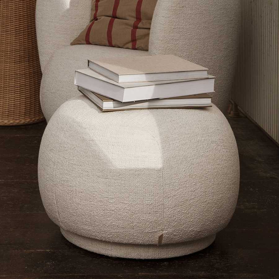 Oatmeal Mushroom Footstool