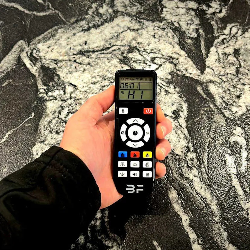 Aspen Marble Fireplace Suite