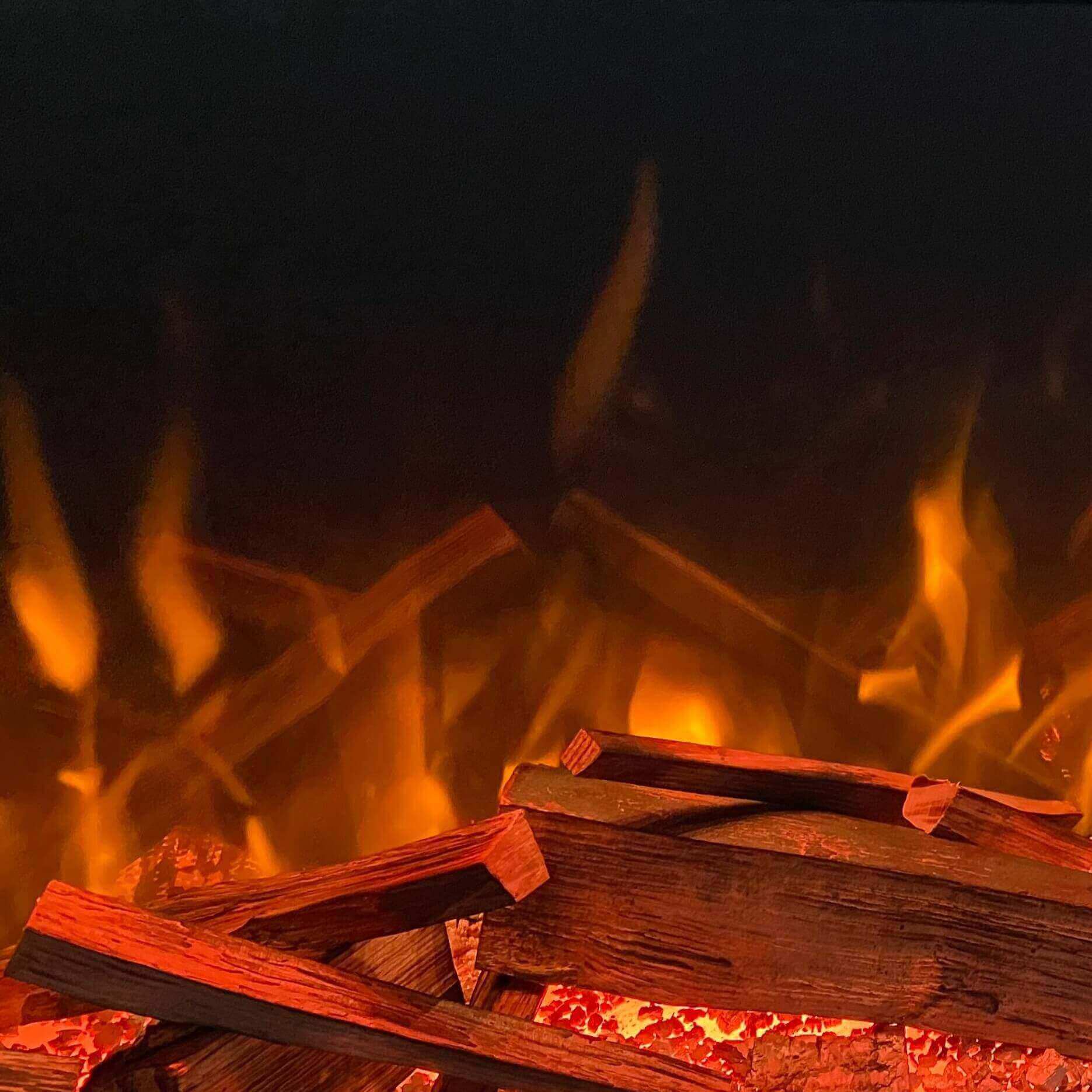 electric fire bespoke luxe logs