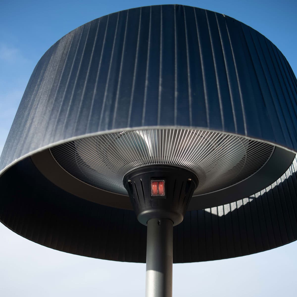 Charcoal Freestanding Electric Patio Heater #colour_charcoal