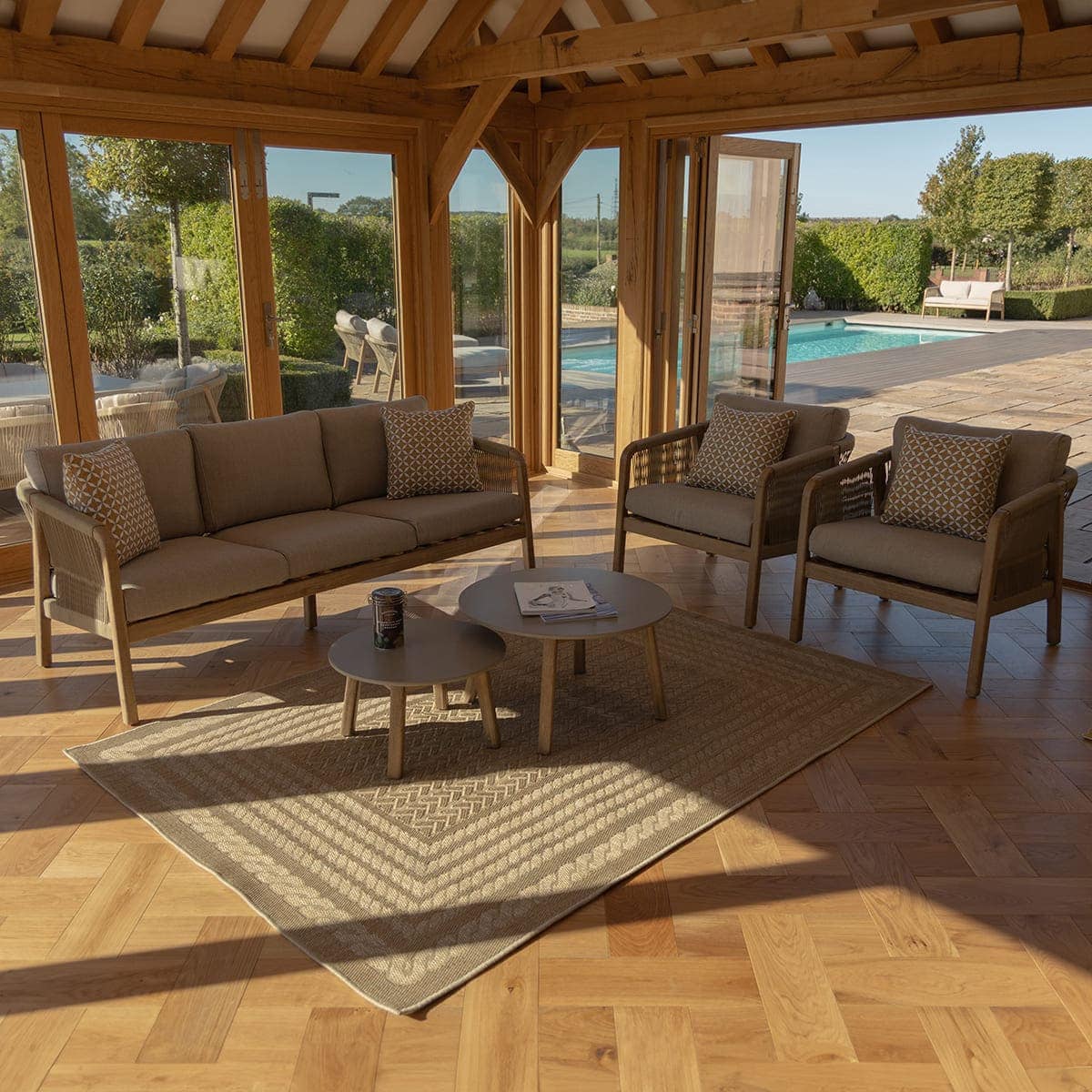 Rope 3 Seat Lounge Set