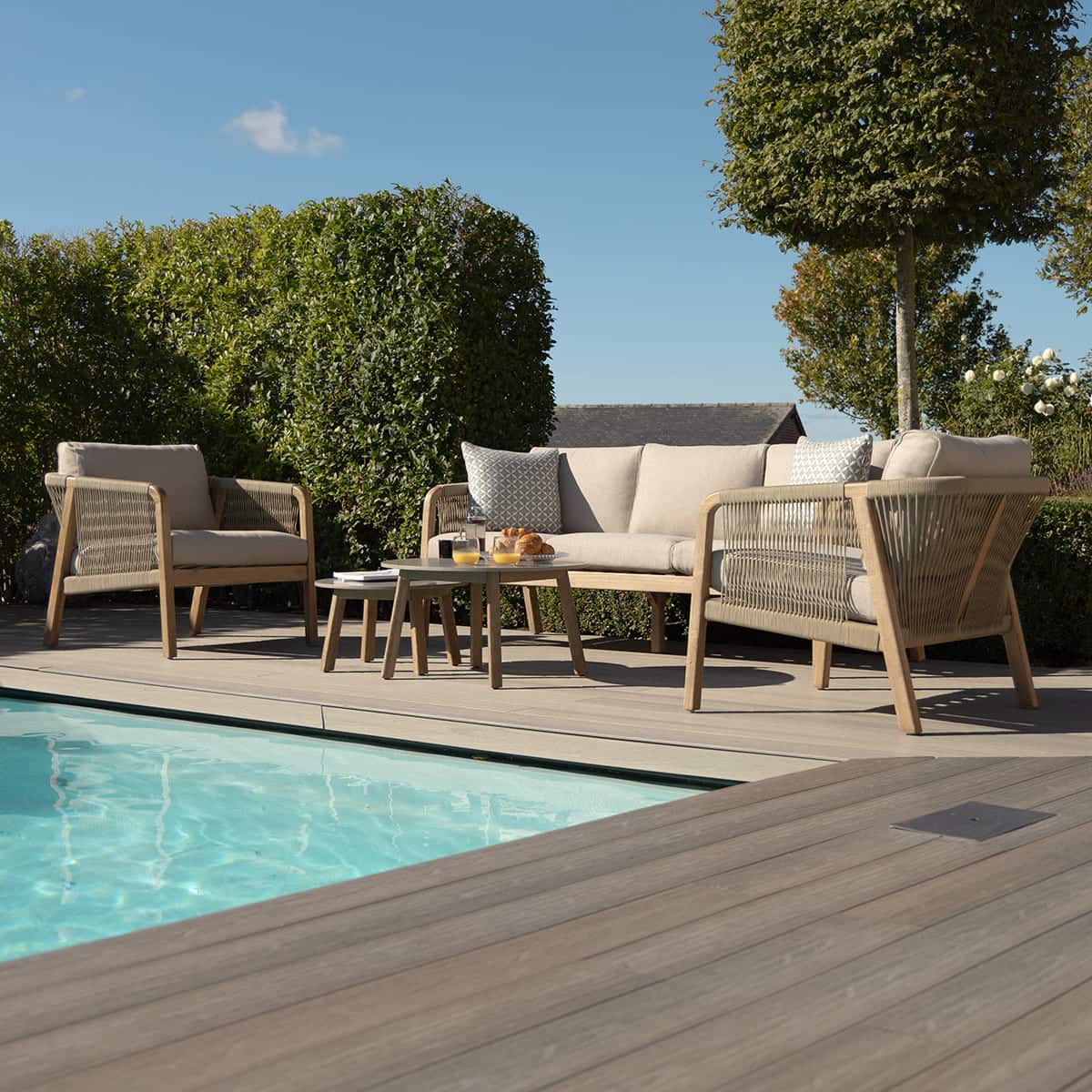 Rope 3 Seat Lounge Set