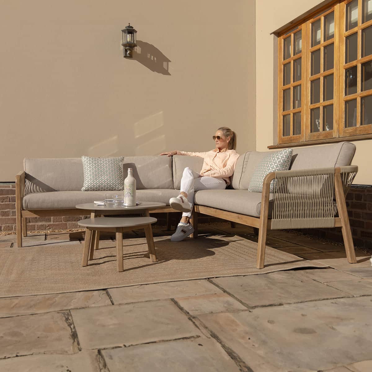 Rope Corner Sofa Set