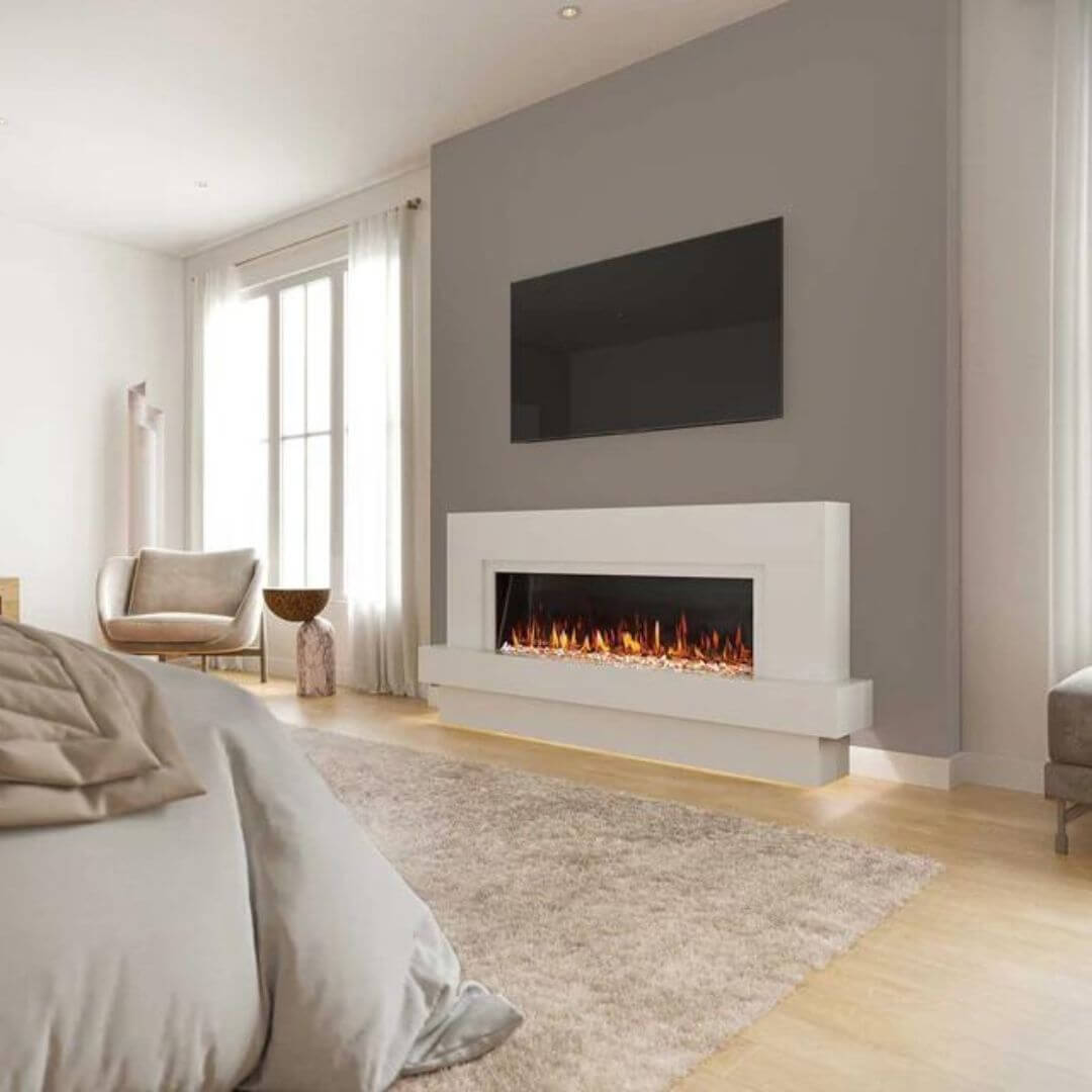 Neptune Marble Fireplace Suite