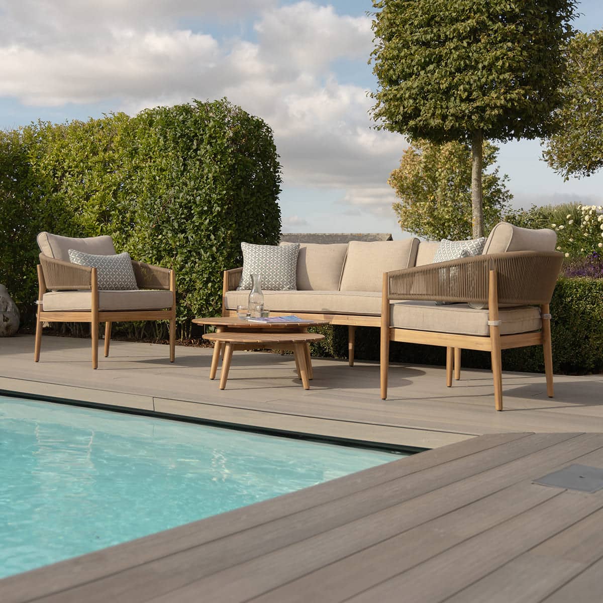 Rope 3 Seat Lounge Set