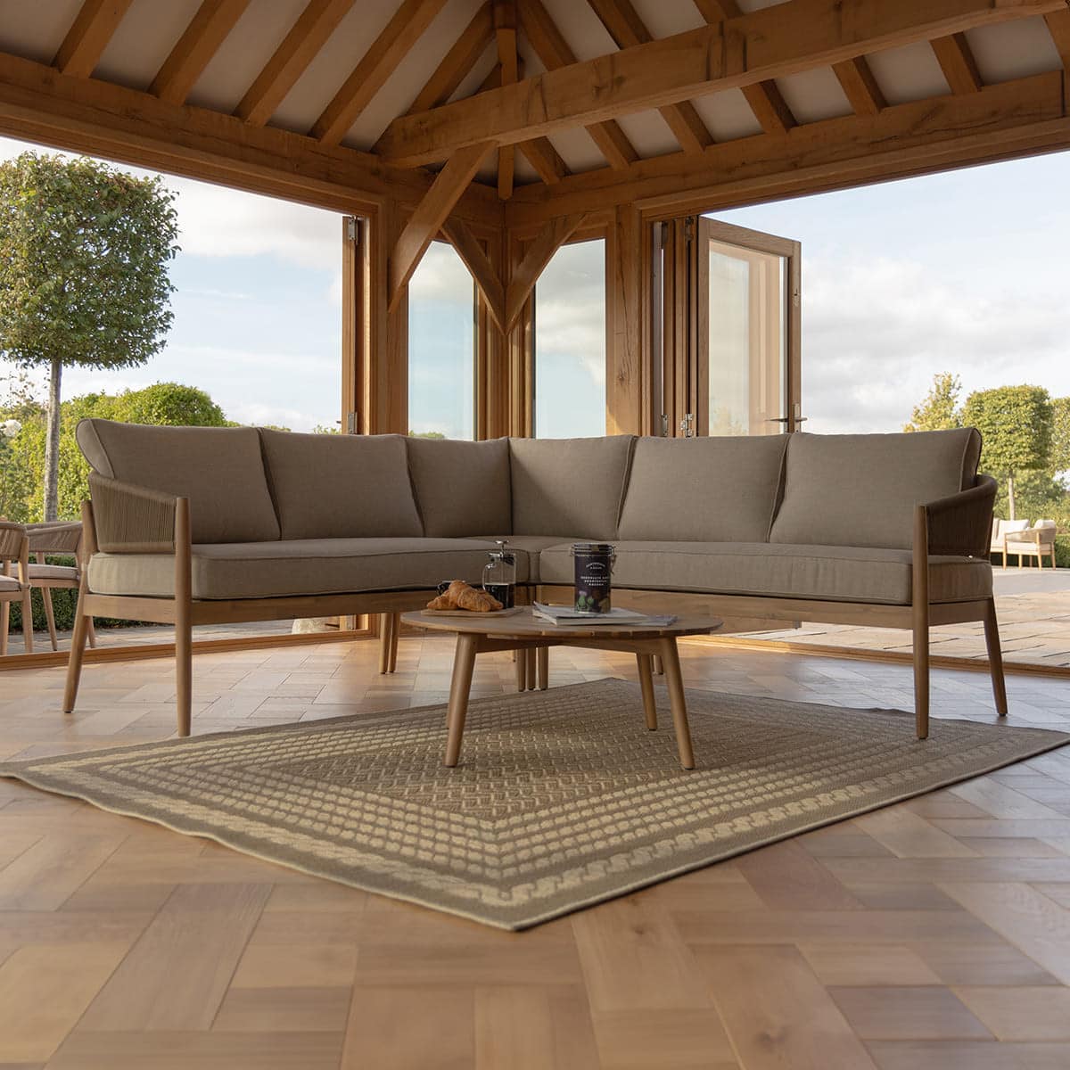 Rope Corner Sofa Set